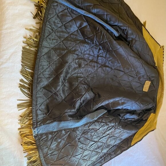 1960s WP Place & Co Leather Fringe Jacket - Picture 8 of 9